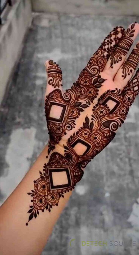 Arabic Mehndi Design 2023 Front Hand