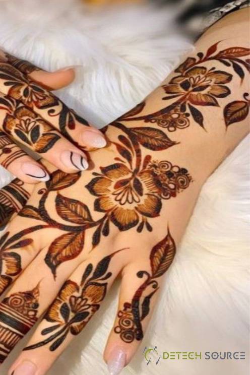 Arabic Mehndi Design 2023