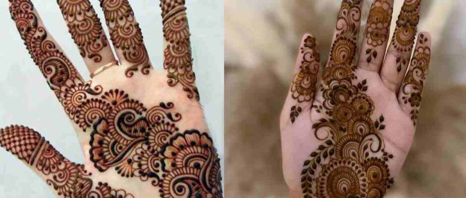 Arabic Mehndi Design 2023 Front Hand