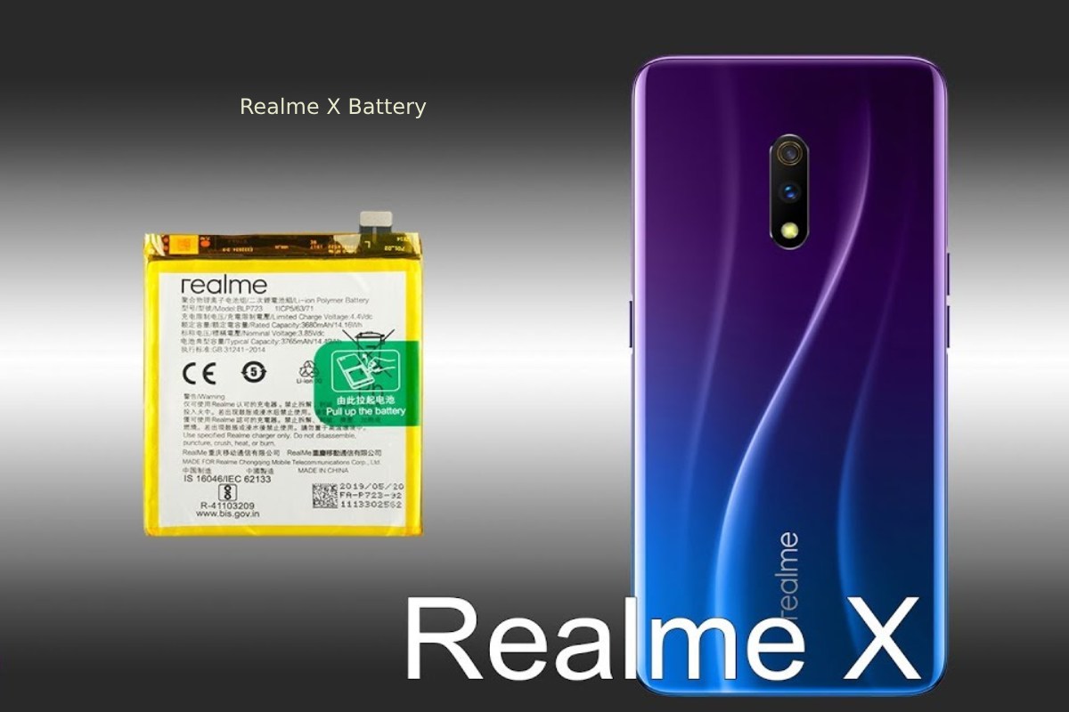 Realme X Battery