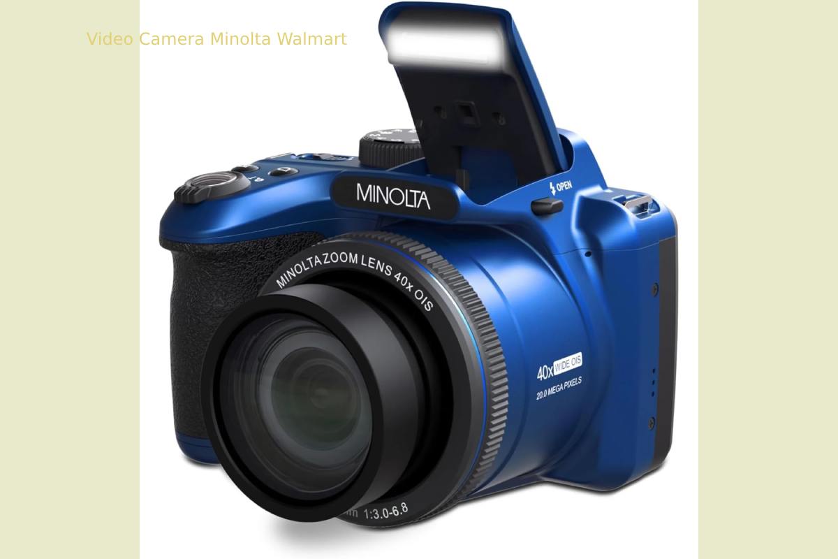 Video Camera Minolta Walmart